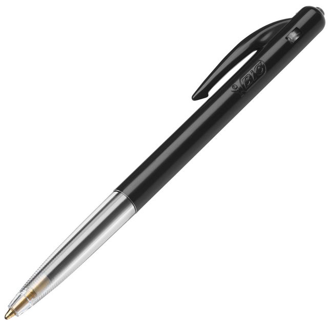 Kulpenna BIC Clic M10 0,8 mm svart (50 pack)
