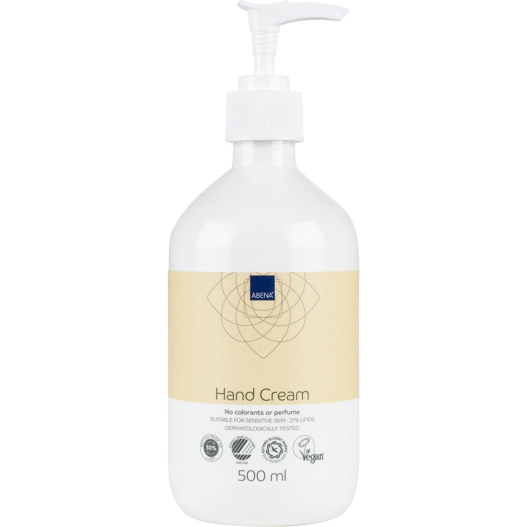 Handcreme ABENA utan färg & parfym 500ml