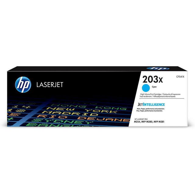 Toner HP CF541X 203X 2,5K cyan