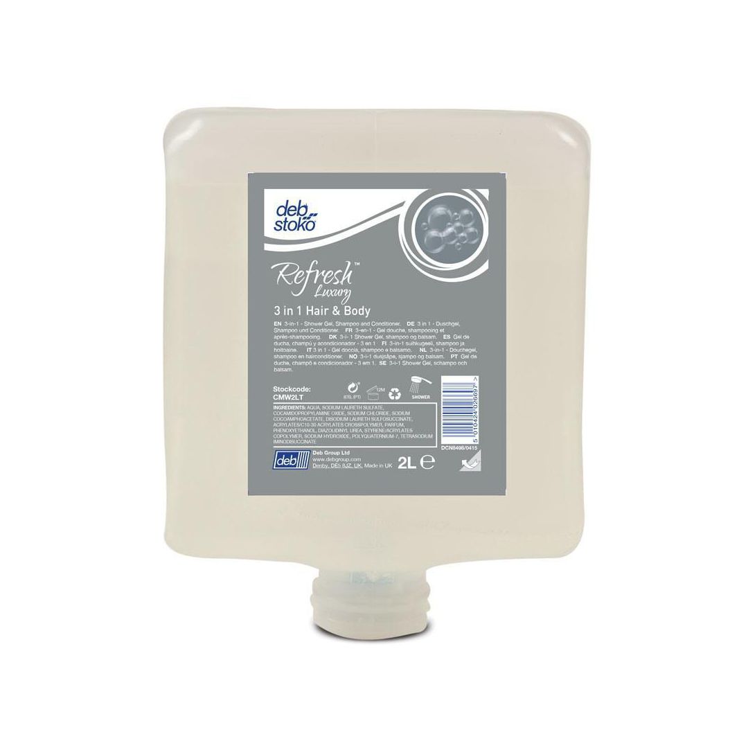 Duschtvål Refresh Lux 3in1 HairoBody 2L