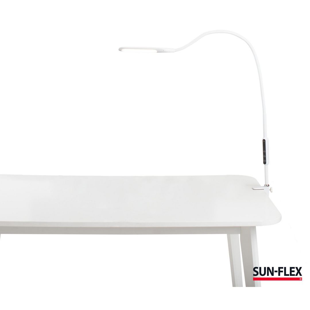 Lampa Sun-Flex Desklite LED vit