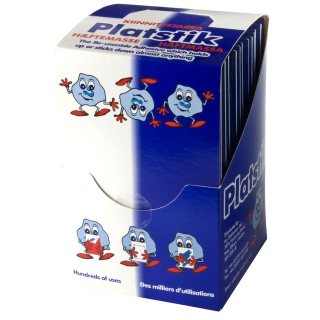 Häftmassa stripes blå 60g