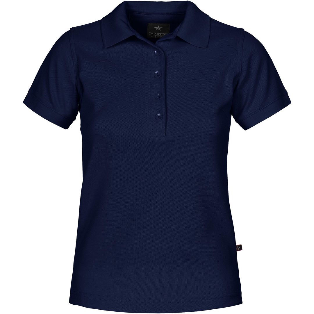 Pikétröja TEXSTAR PSW4 50/50 dam navy XS