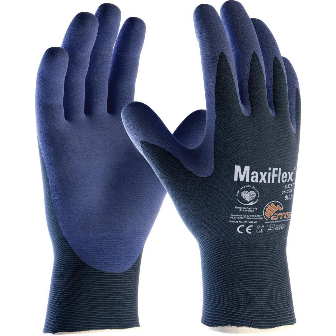 Montagehandske MAXIFLEX Elite 34-274 7 (12 pack)