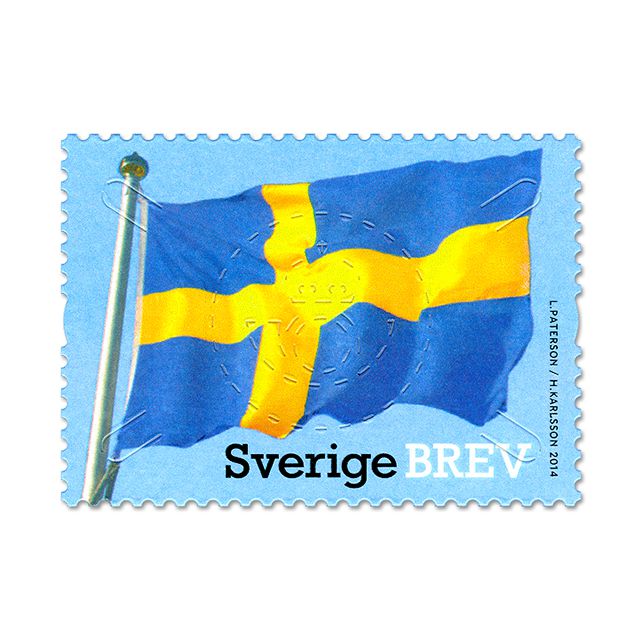 Frimärke inrikes rulle 100/rl