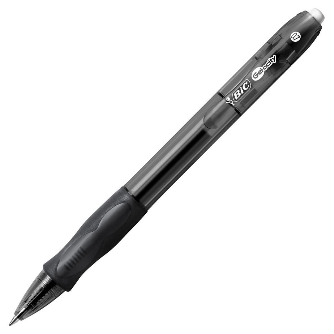 Gelpenna Bic Gelocity 0,7 svart (12 pack)