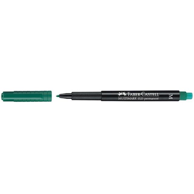 Märkpenna VF FABER CASTELL medium grön (10 pack)