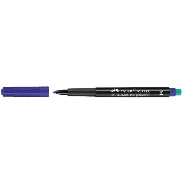 Märkpenna VF FABER CASTELL medium blå (10 pack)