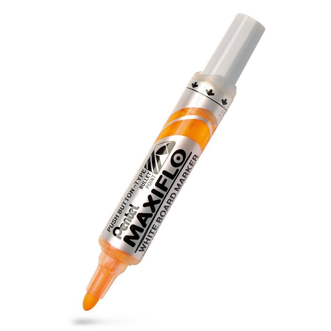 Whiteboardpenna PENTEL Maxiflo 1,5 gul (12 pack)