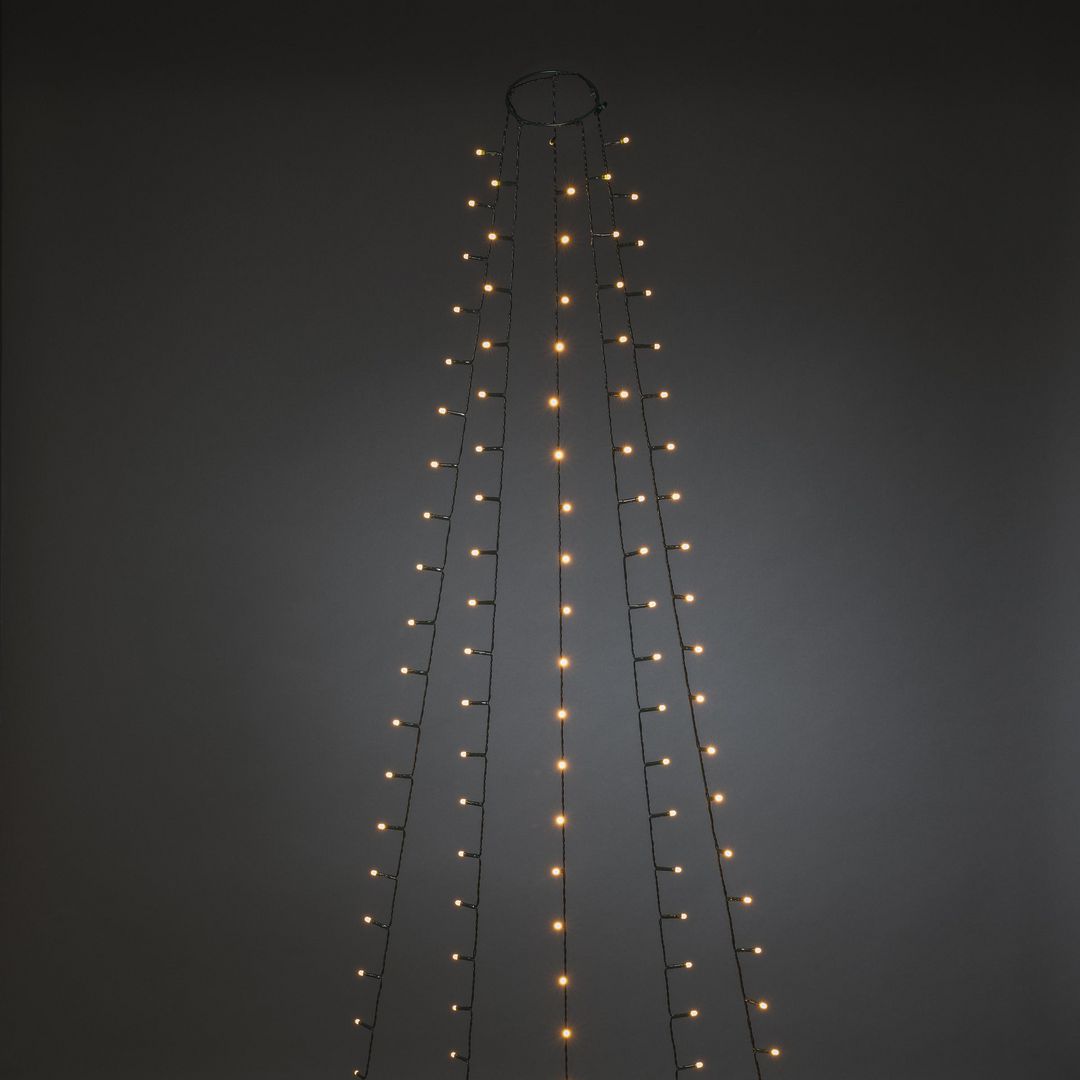 Julgransbelysning 150 LED inomhus 5x1,8m