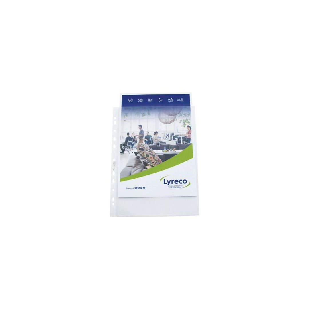 Plastficka Lyreco A4+ 0,12 25/fp
