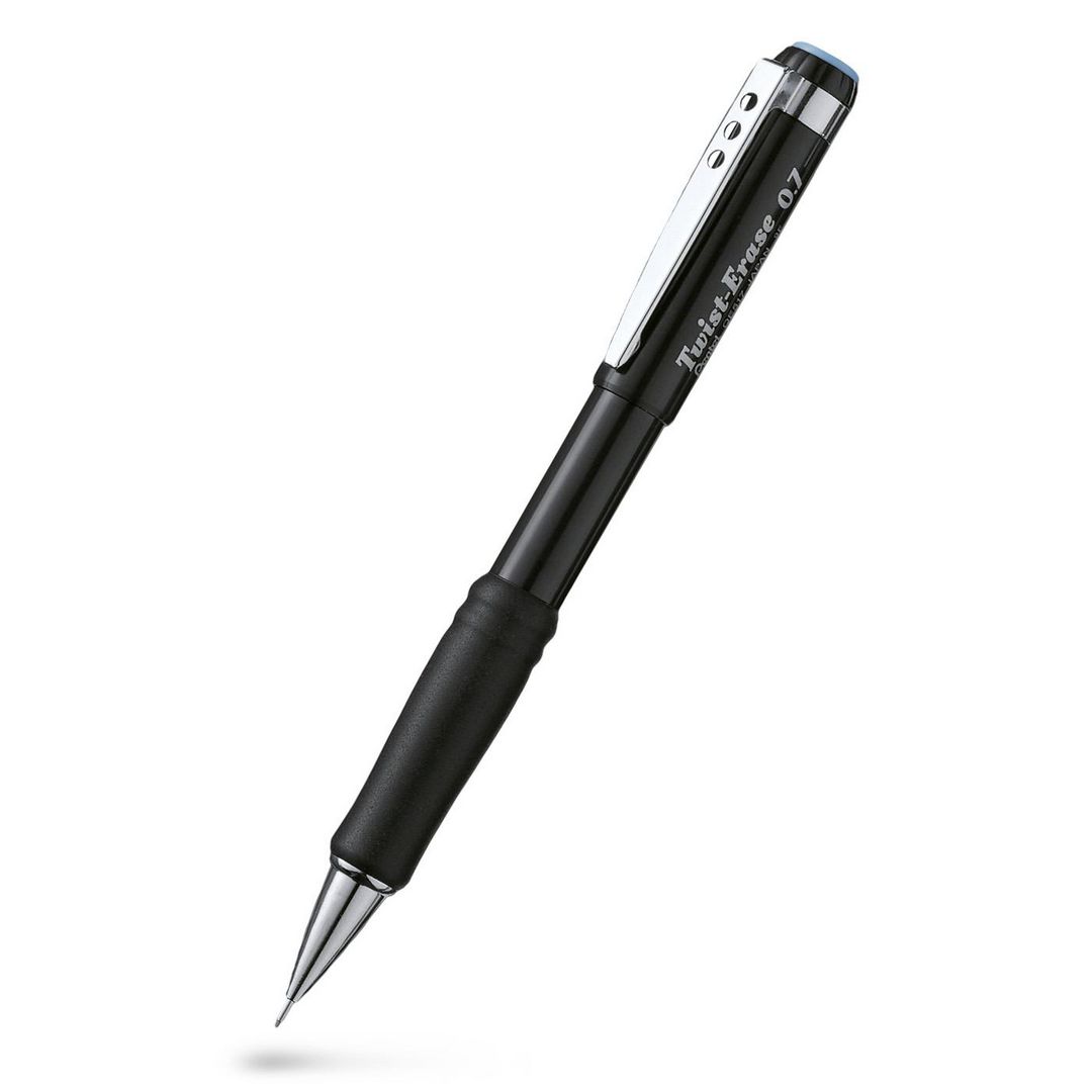 Stiftpenna Pentel Twist-Erase 0,7mm sv (12 pack)