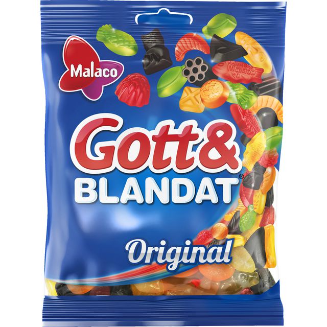 Godis MALACO Gott&Blandat Original 160g