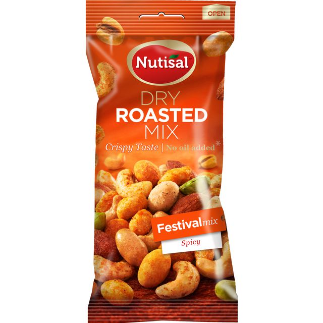 Nötter NUTISAL Roasted Mix Festival 60g (14 pack)
