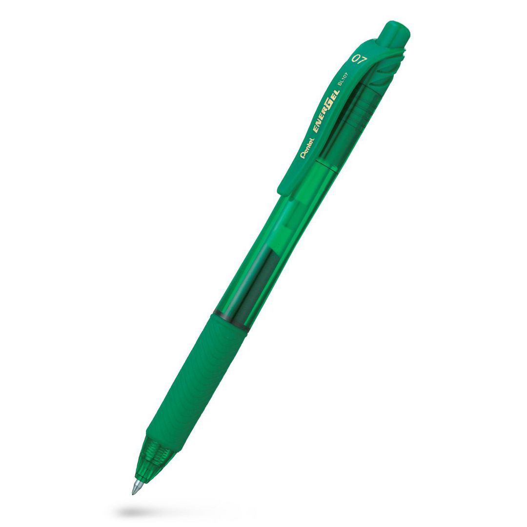 Gelpenna PENTEL EnerGel X 0,7 grön (12 pack)