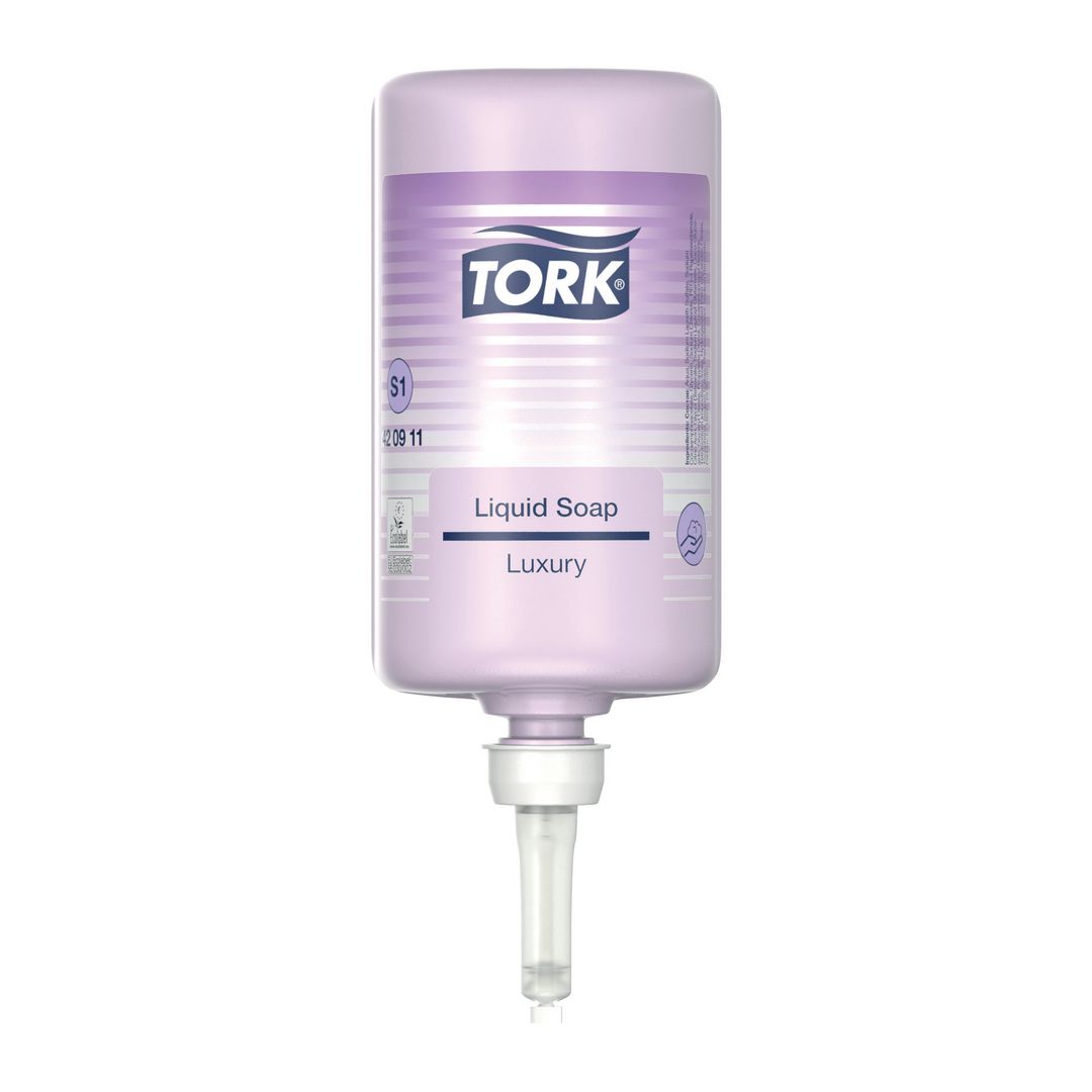 Tvål TORK S1 Luxury lila 1L (6 pack)
