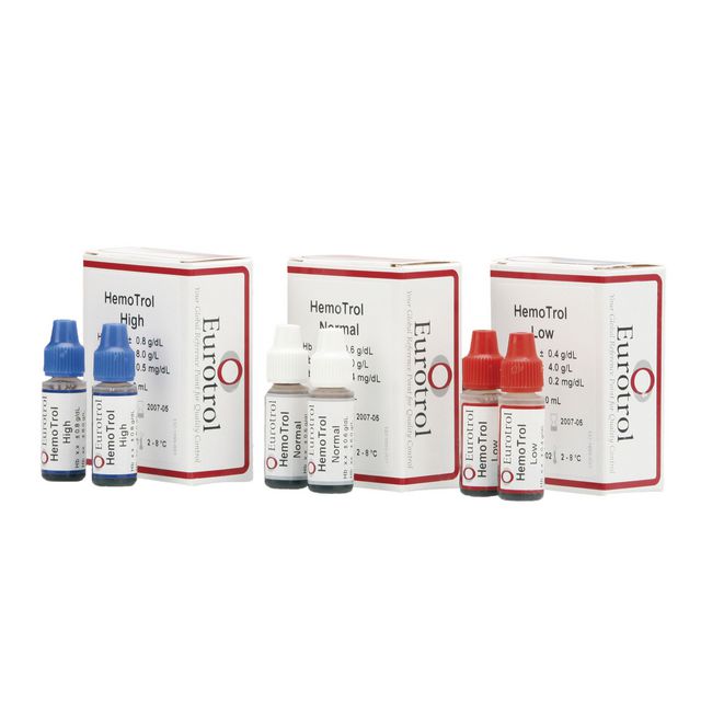 HemoCue GlucoTrol normal, level 2 2/fp