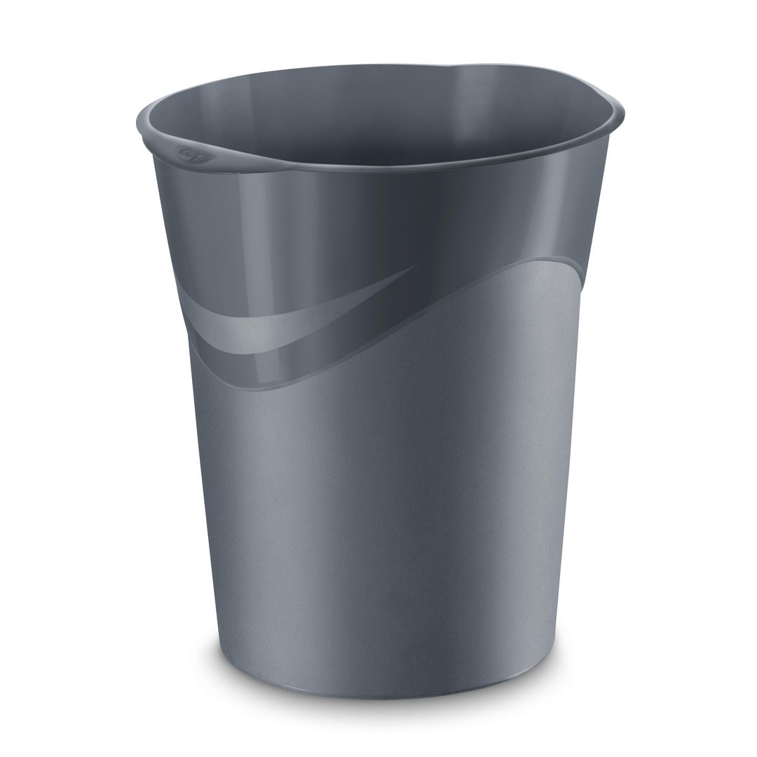Papperskorg Cep Mineral 14L grå