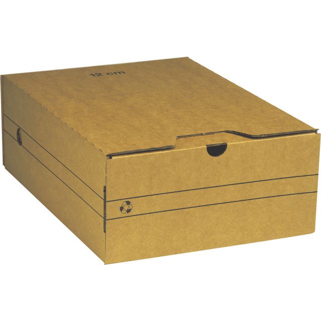 Arkivkartong A4 120mm brun (25 pack)