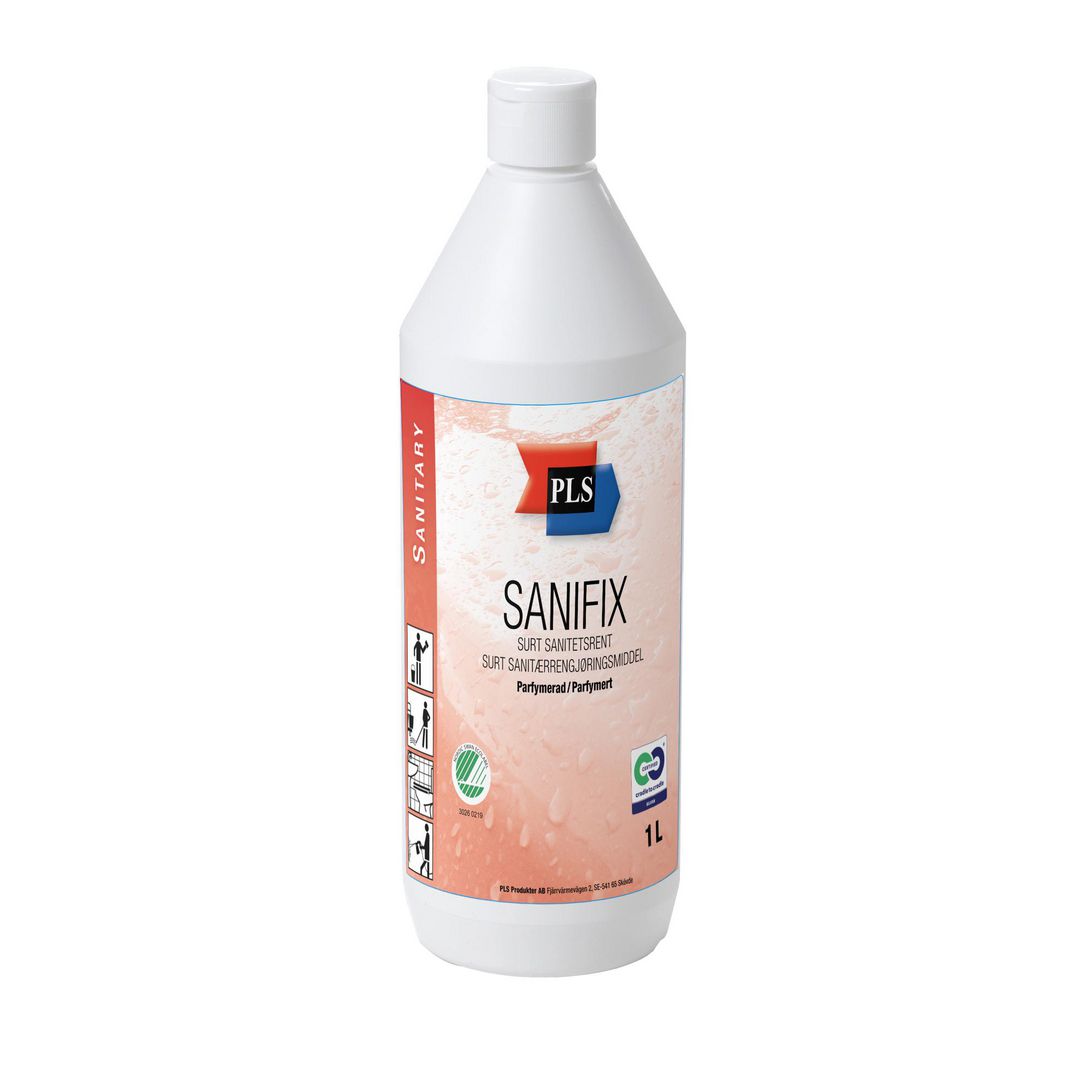 Sanitetsrent Pls Sanifix parfymerad 1L (12 pack)
