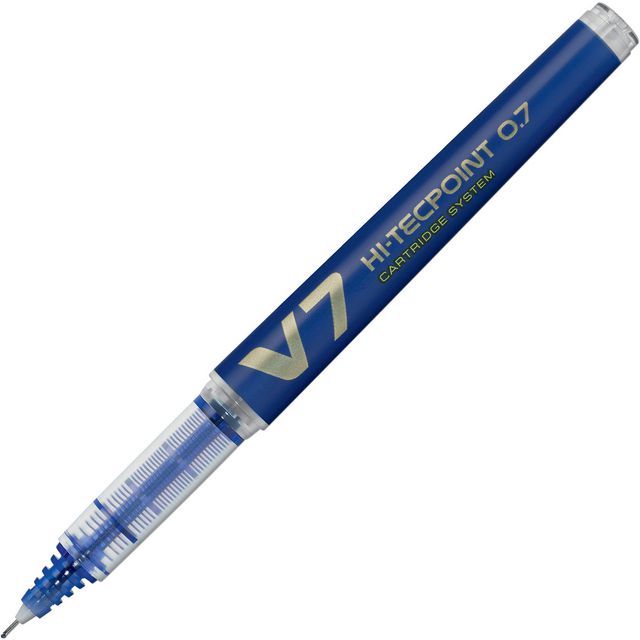Bläckkulpenna PILOT Hi-Tec V7 blå (10 pack)
