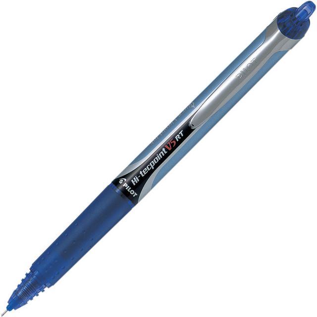Bläckkulpenna Pilot Hi-Tec V5 RT blå (12 pack)