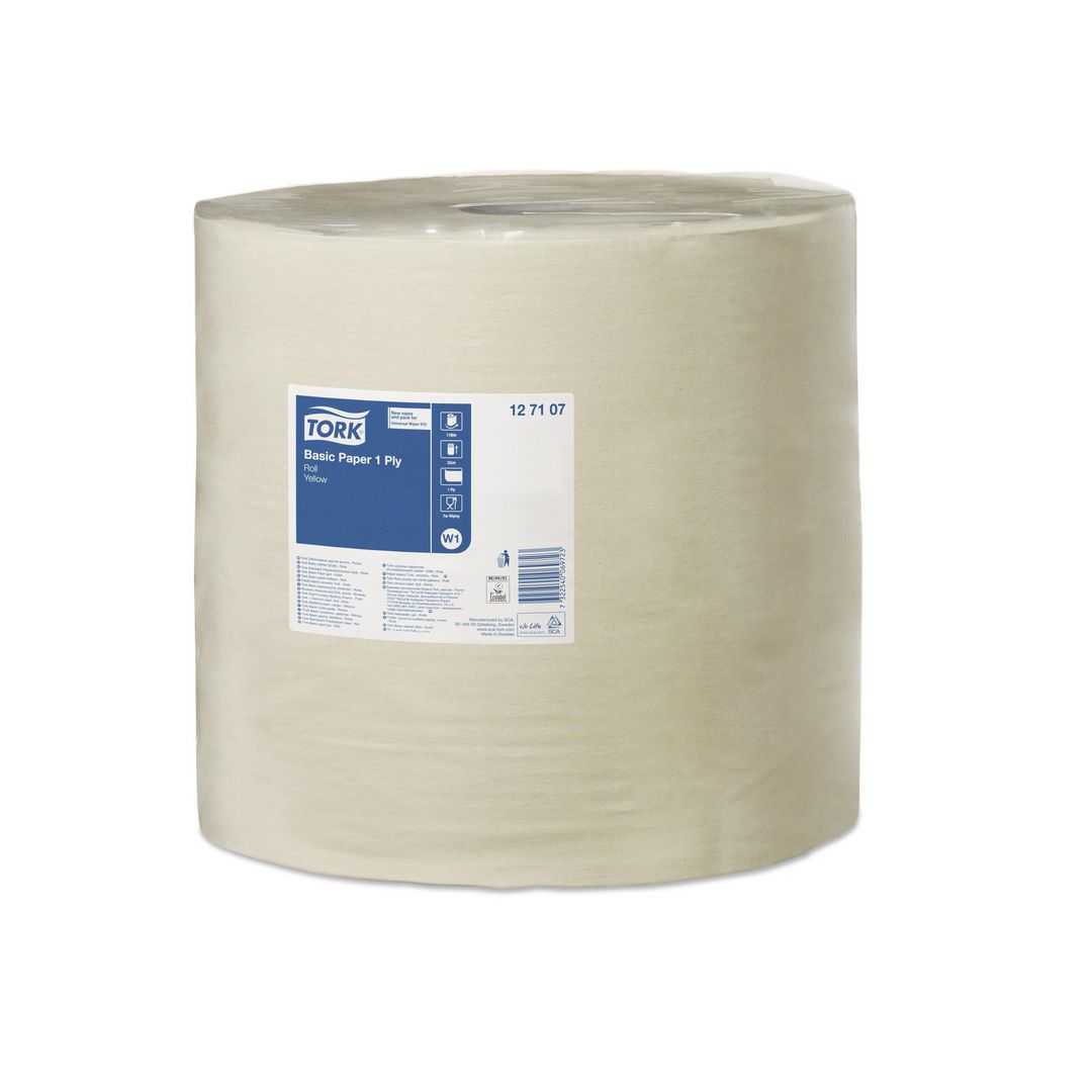 Industritork TORK Uni W1 gul 1190m