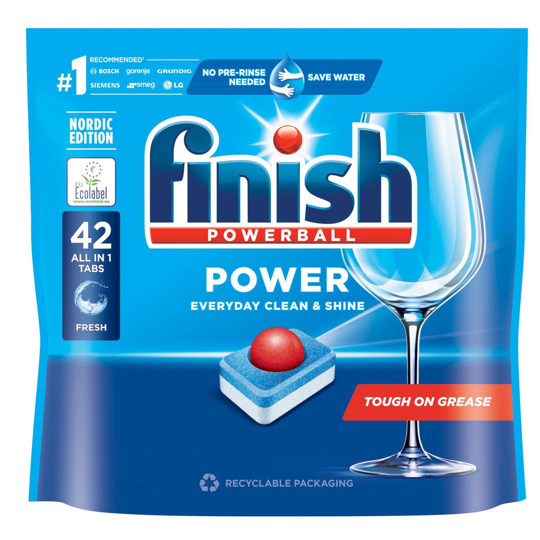 Maskindisk FINISH Power AiO 42/fp