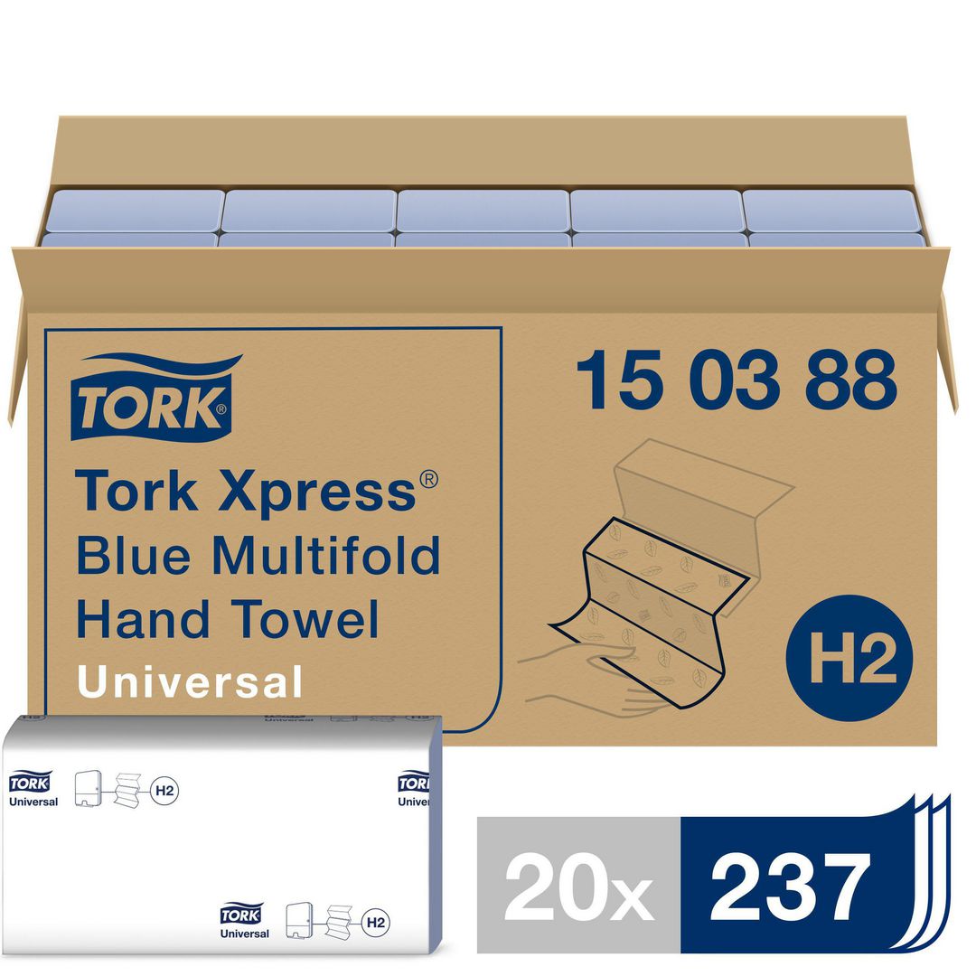 Handduk TORK Uni H2 Xpress 4740/fp