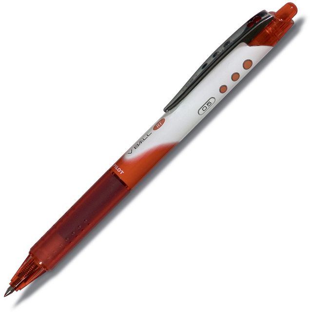 Bläckkulpenna Pilot V-Ball 0,5 RT röd (12 pack)