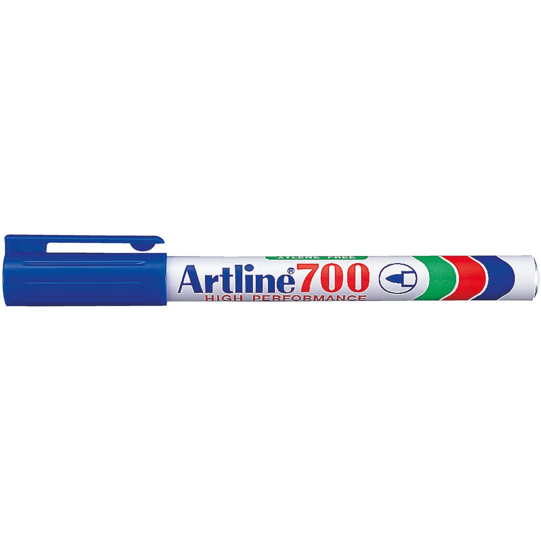 Märkpenna Artline 700 perm. 0,7mm blå (12 pack)