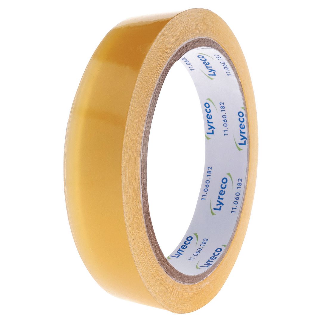 Kontorstejp Lyreco 66mx15mm klar 10/fp