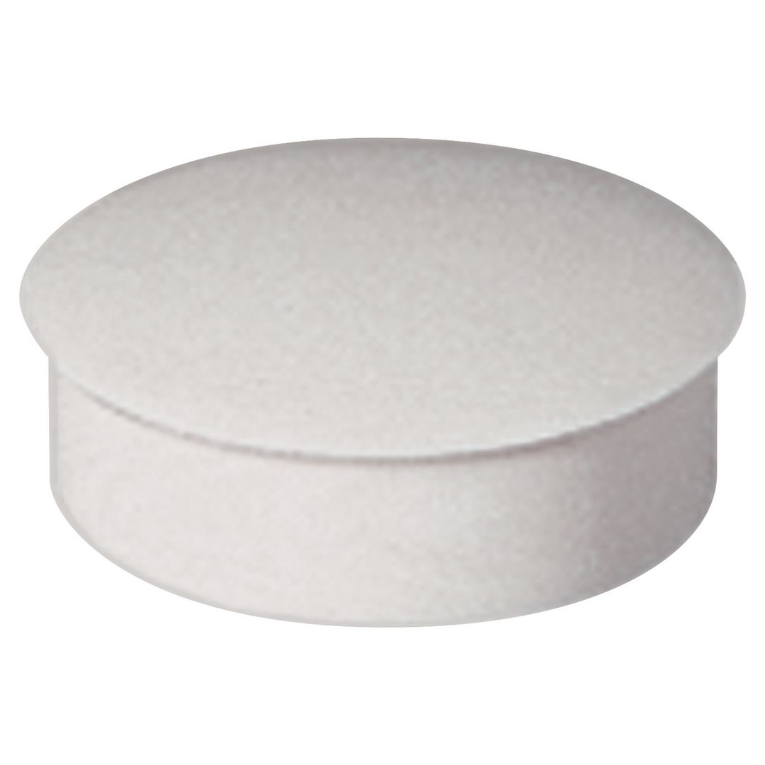 Magnetknappar Lyreco 27mm vit 6/fp
