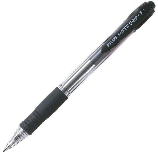Kulpenna Pilot Super Grip fine 0,7 svart (12 pack)