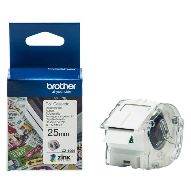 Etikett Brother CZ1004 25mmx5m