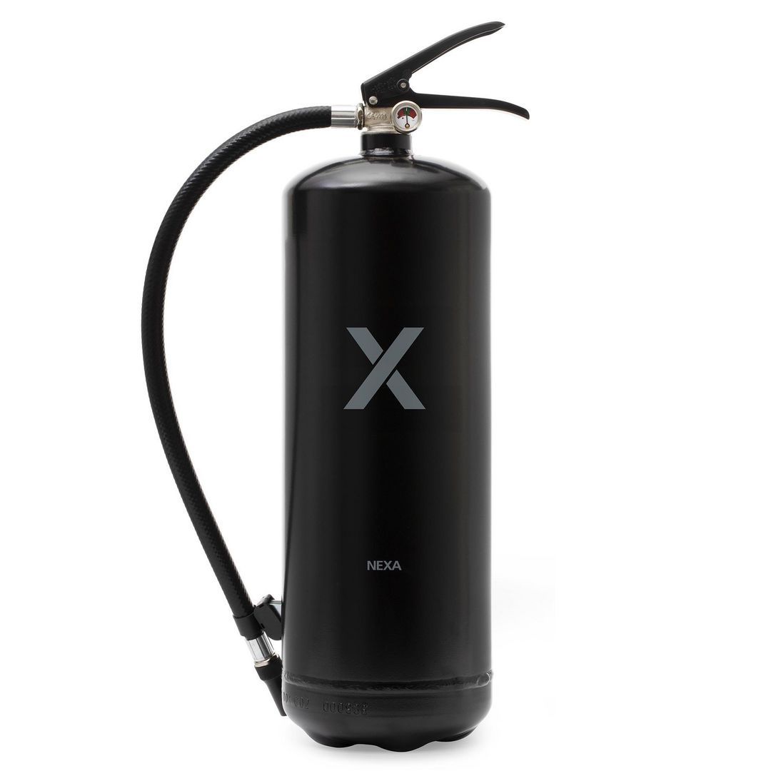 Brandsläckare NEXA 6kg pulver svart 43A