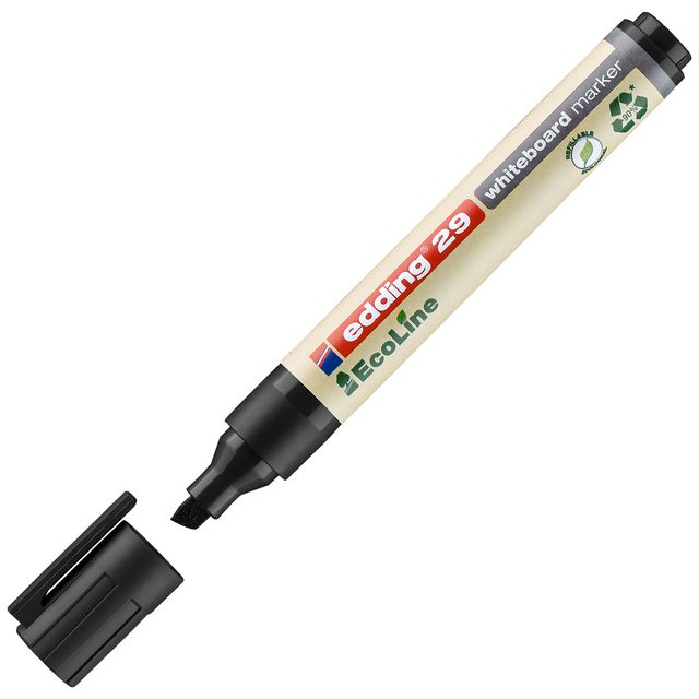 Whiteboardpenna Edding Eco 29 svart (10 pack)