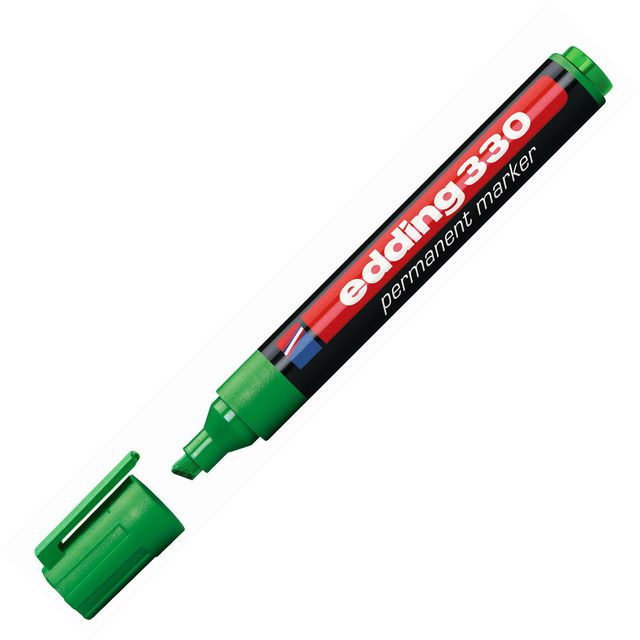 Märkpenna EDDING 330 grön (10 pack)
