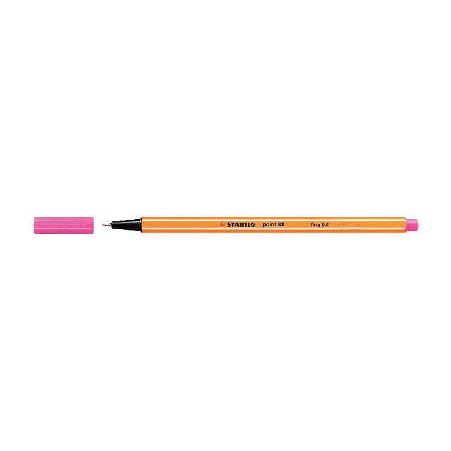 Fineliner Stabilo Point 88 rosa (10 pack)