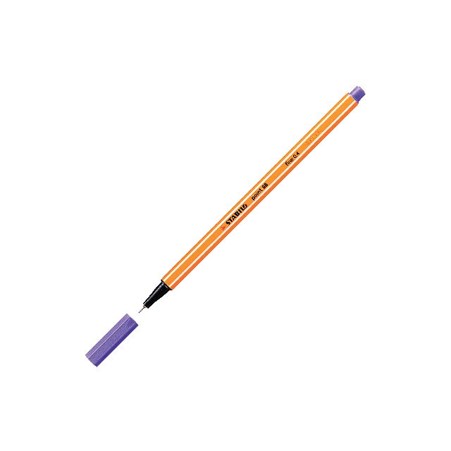 Fineliner Stabilo Point 88 violett (10 pack)