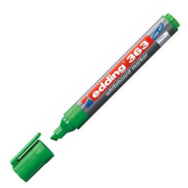 Whiteboardpenna Edding 363 grön (10 pack)