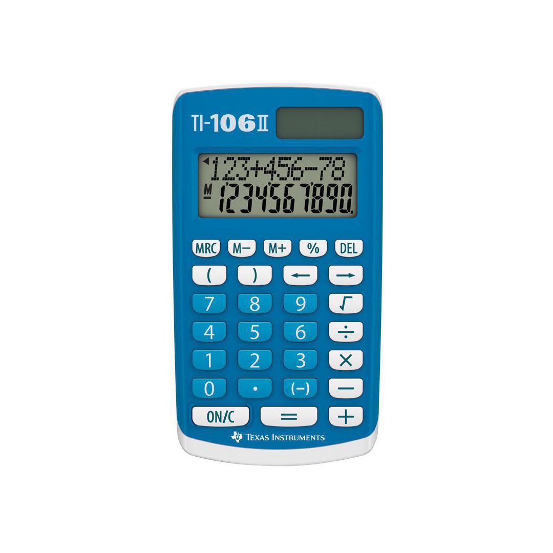 Grundskoleräknare TEXAS TI-106 II