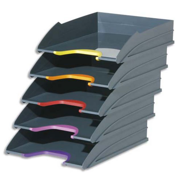 Brevkorg Durable Varicolor A4 grå 5/fp