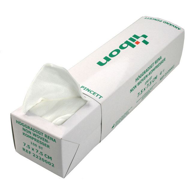 Kompress NW i A8/fp 7,5x7,5cm 150/fp