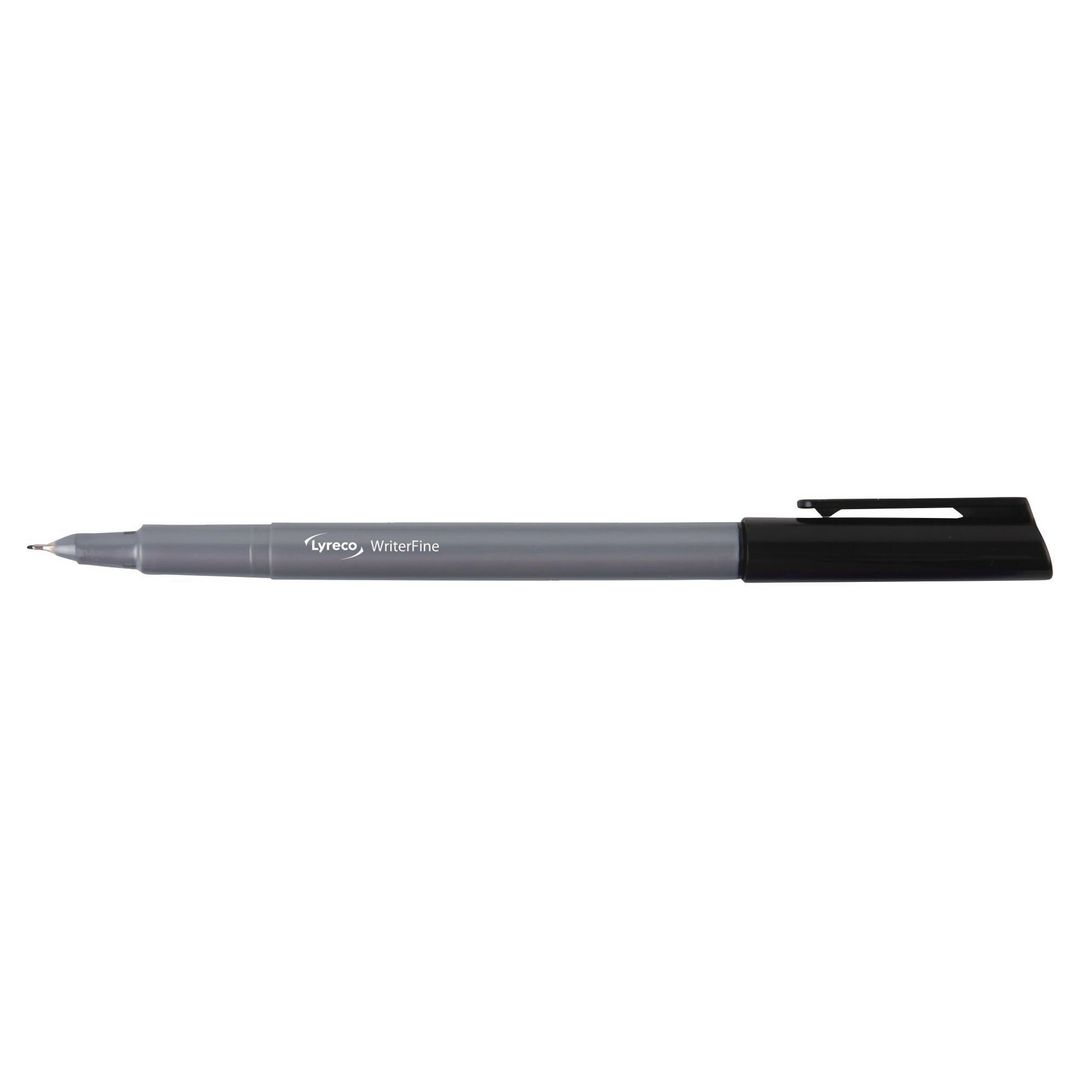 Fineliner Lyreco 0,4mm svart