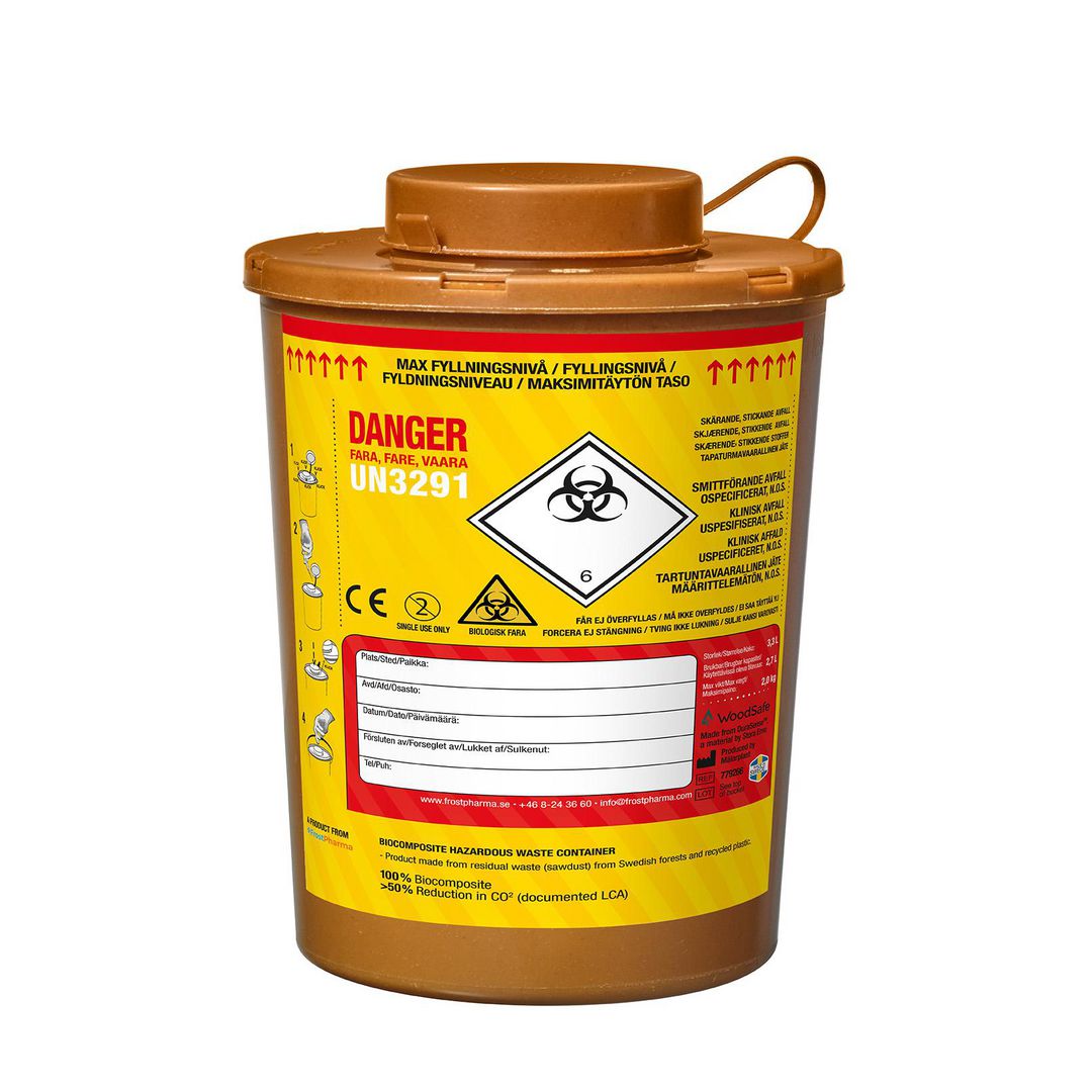 Kanylburk+lock WOODSAFE 3L