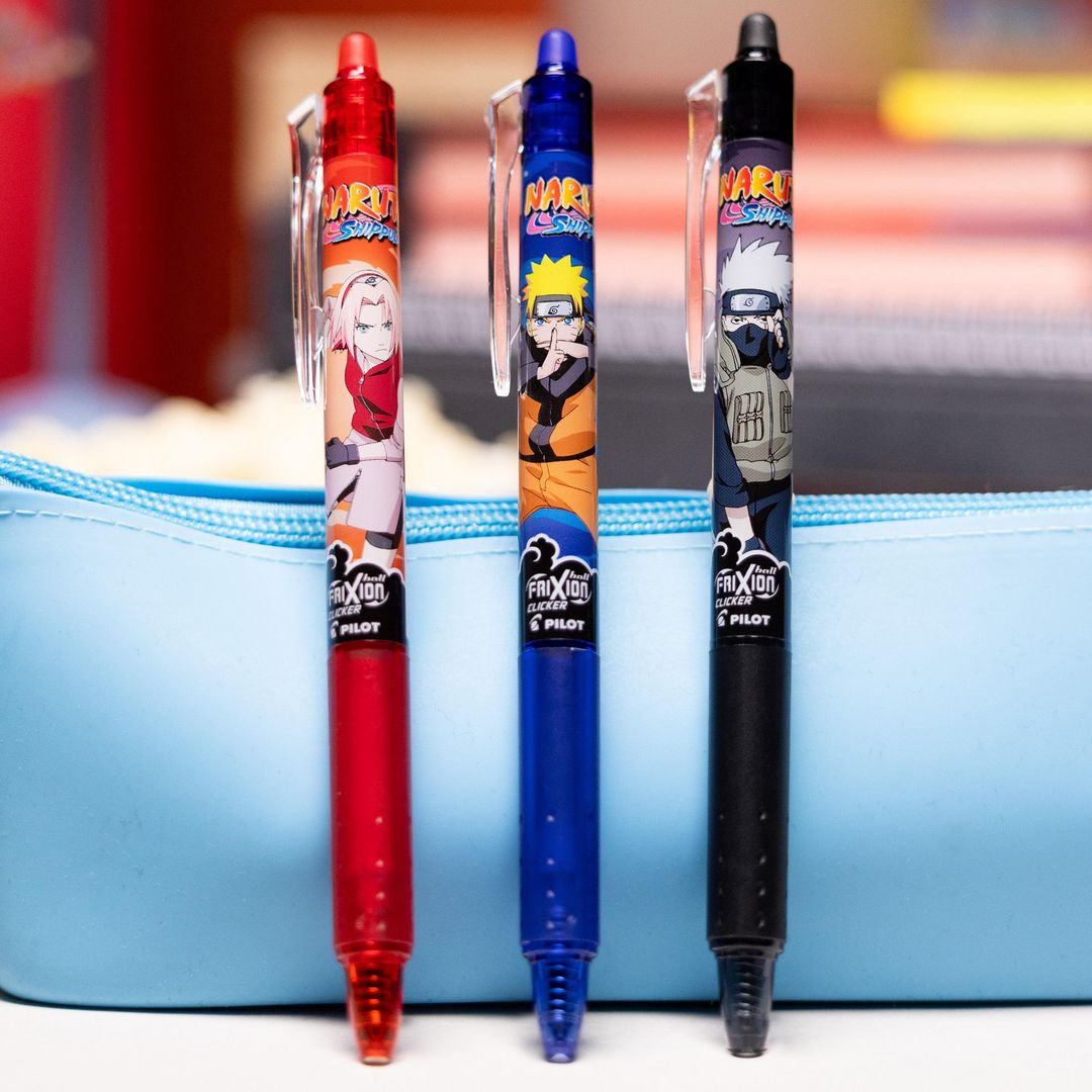 Gelpenna Pilot Frixion Naruto 0,7 svart (12 pack)