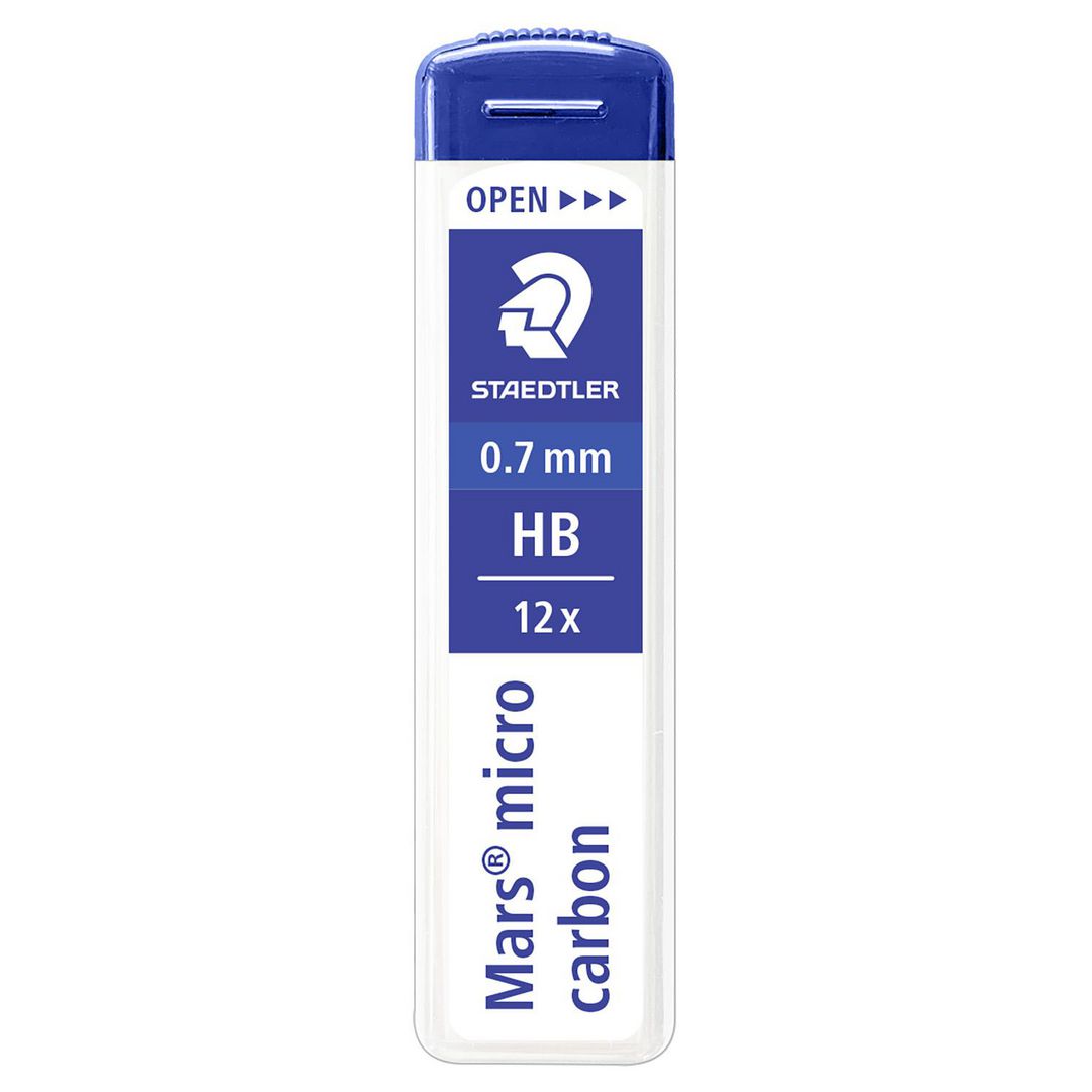 Reservstift STAEDTLER 0,7mm HB 12/fp (12 pack)