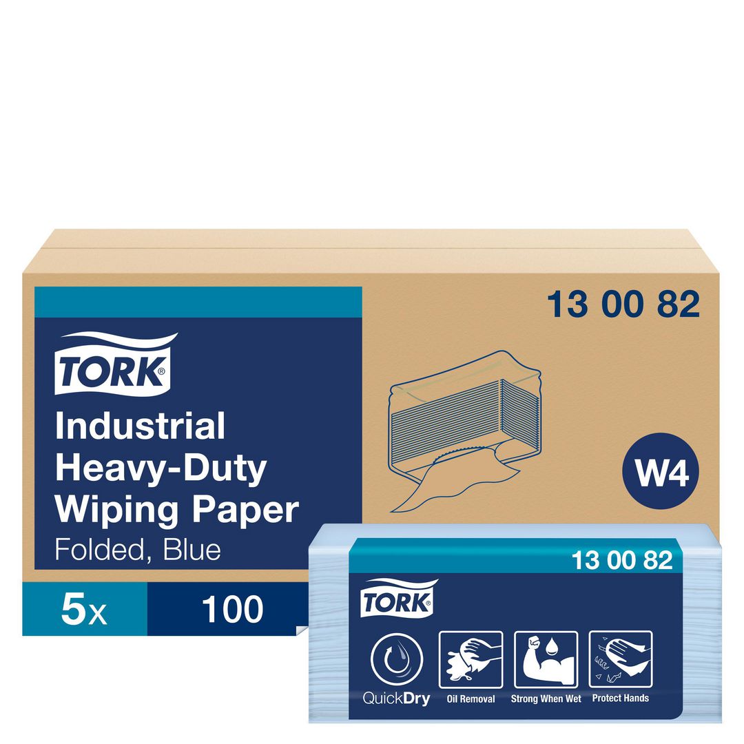 Industritork TORK Adv W4 Kraf.blå 100/fp (5 pack)