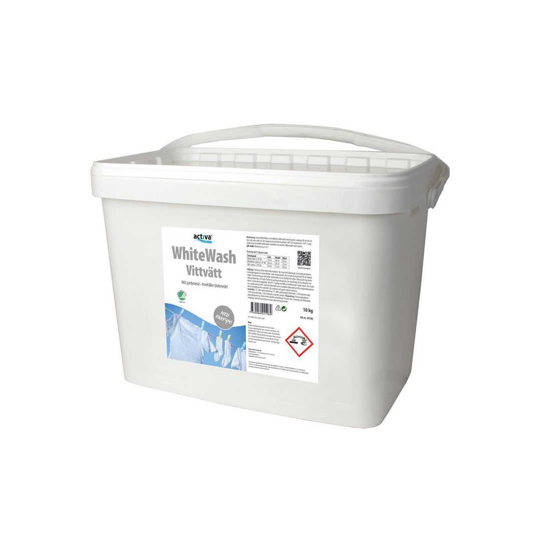 Tvättmedel ACTIVA WhiteWash 10kg